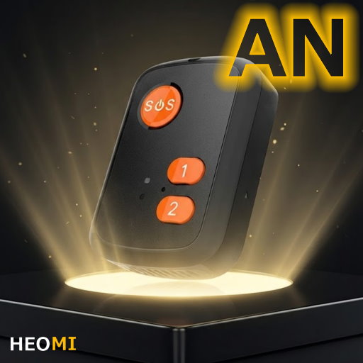 Heomi An — thiết bị cảnh báo té ngã và định vị GPS nhỏ gọn đeo người