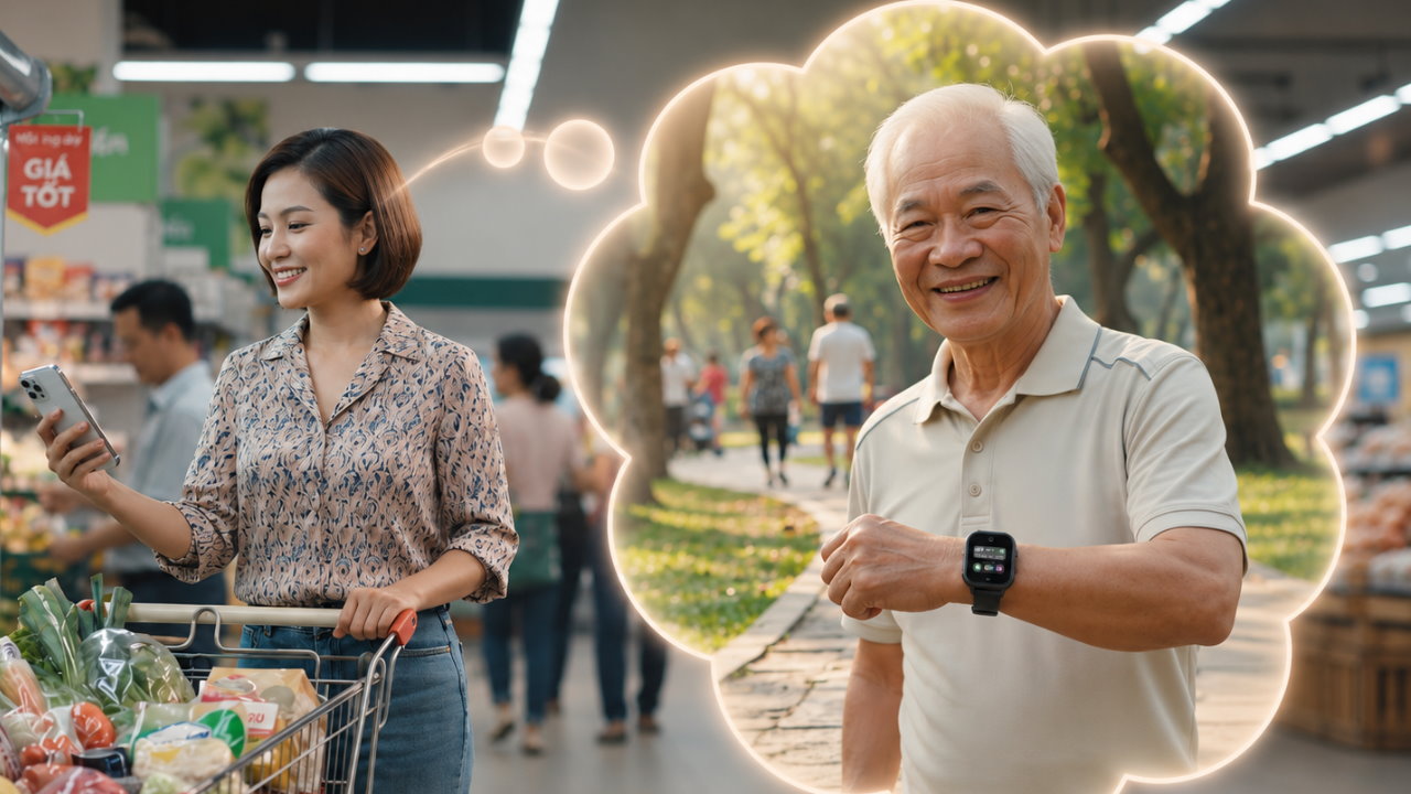 Đồng hành cùng ông bà mọi lúc mọi nơi